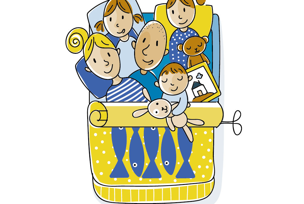 Familien-Illustration